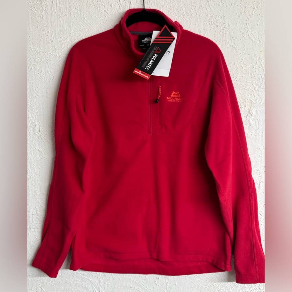 Mountain Equipment Micro Fleece Zip T Pullover Size Medium